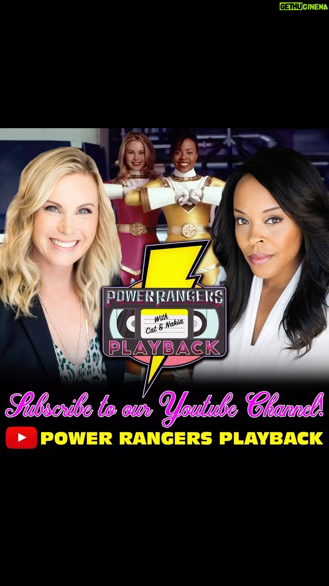 Catherine Sutherland Instagram - #teamuptuesday Check out our YouTube channel Power Rangers Playback and subscribe for free! We have new episodes erring every second Wednesday. We also offer membership starting at three dollars a month. We have some amazing perks like monthly all member chats, downloadable, content, behind-the-scenes footage, and so much more. Become a part of the PRP family 💕 Subscribe to our channel ➡️ www.youtube.com/powerrangersplayback Become a member ➡️ www.patreon.com/powerrangersplayback #powerrangersplayback #superchatpodcast #superchat #spreadjoy #powerrangers #superchatwithcatandnakia #mmpr #zeo #turbo #pinkranger #catherinesutherlandiaburrise #girlpower #liftupothers #laugh #love #instagood #joyrevolution #friendship #catandnakia #encourage #empower #inspire #pinkranger #yellowranger #nakiaandcat #youtubechannel