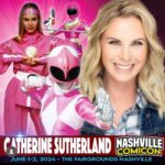 Catherine Sutherland Instagram - Excited to attend @nashvillecomicon this weekend in my new home town! June 1-2 at the The Fairgrounds Nashville It’s going to be a great weekend with some amazing guests! #catherinesutherland #PinkRanger #Onceandalways #KatherineHillard #Mightymorphinpowerrangers #zeo #Turbo #PinkRangerPower #Pterodactyl #cranezord #powerrangersplayback #gracebeginspodcast