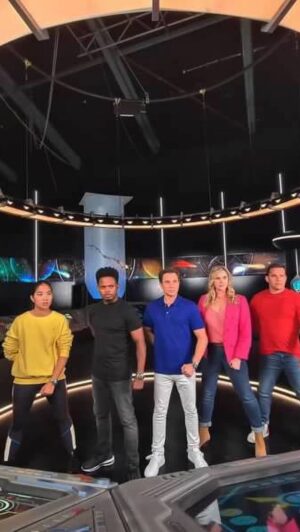 Catherine Sutherland Instagram - Happy one year anniversary #onceandalways 
what a gift to be able to celebrate 30 years of this incredible franchise and give back to all of our incredible fans . It was truly a gift to be a part of this monumental moment. Once a ranger, always a ranger!!
#catherinesutherland #PinkRanger #Onceandalways #KatherineHillard #Mightymorphinpowerrangers #zeo #Turbo #PinkRangerPower #Pterodactyl #cranezord #powerrangersplayback
