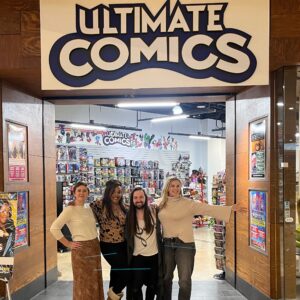 Catherine Sutherland Instagram - thank you, Ultimate Comics for having us at your Crabtree location last night. Thank you to all our amazing fans for coming out to see us and waiting for so long! It is always such a blessing to meet you.
We are here at mini Durham con from 10 AM to 5 PM if you were in the area  @ultimatecomicsofficial @nakiaburrise @powerrangersplayback 

#powerrangersplayback  #superchatpodcast #superchat #spreadjoy #powerrangers #superchatwithcatandnakia #mmpr #zeo #turbo #pinkranger #catherinesutherlandiaburrise #girlpower #liftupothers #laugh #love #instagood #joyrevolution #friendship #catandnakia #encourage #empower #inspire #pinkranger #yellowranger #nakiaandcat #youtubechannel