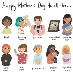 Catherine Sutherland Instagram - Happy Mama’s day to Mother’s of every walk of life. You are loved, seen and appreciated 
Being a mama is the greatest gift God could have ever given me🤍