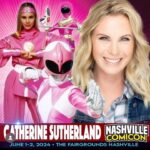 Catherine Sutherland Instagram - @nashvillecomicon is up next June 1-2 FAIRGROUNDS NASHVILLE 401 Wingrove Street Nashville TN 37203. Come see me @jatactor @thegigiedgley @mattlanter @themichaelrosenbaum and other amazing guests! #catherinesutherland #PinkRanger #Onceandalways #KatherineHillard #Mightymorphinpowerrangers #zeo #Turbo #PinkRangerPower #Pterodactyl #cranezord #powerrangersplayback