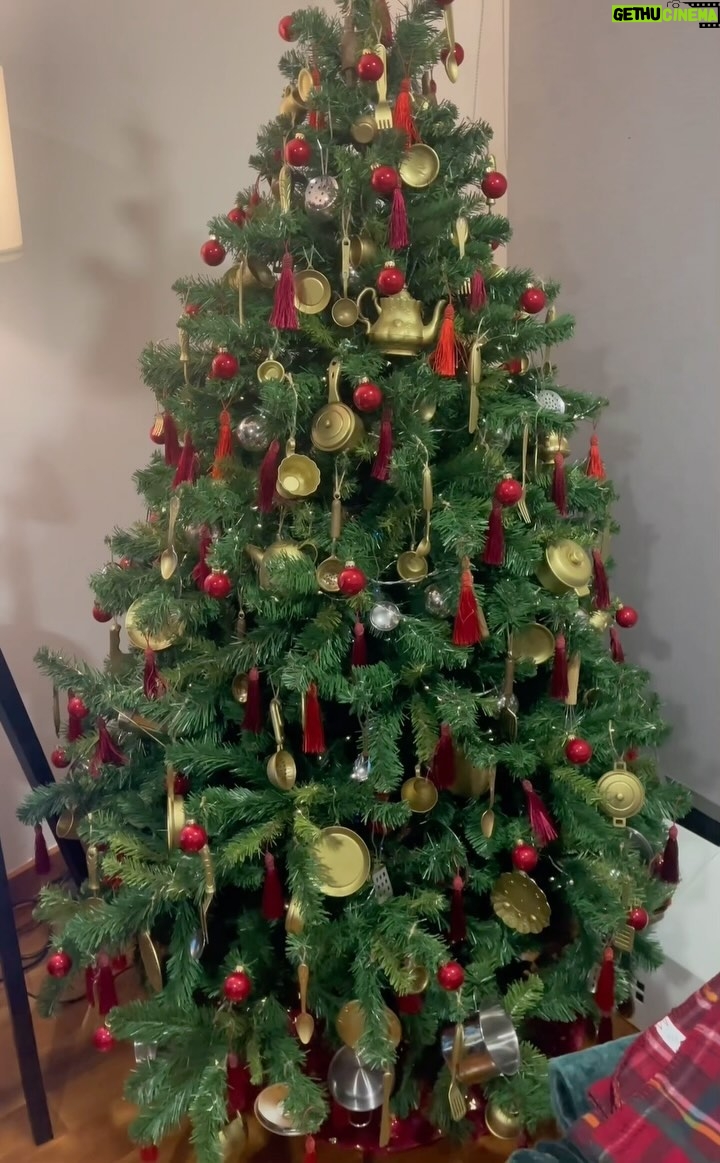 Cátia Goarmon - 748 Likes - O processo da minha árvore de Natal deste ano! 🎄diverti-me tanto!!! Feliz natal a todos