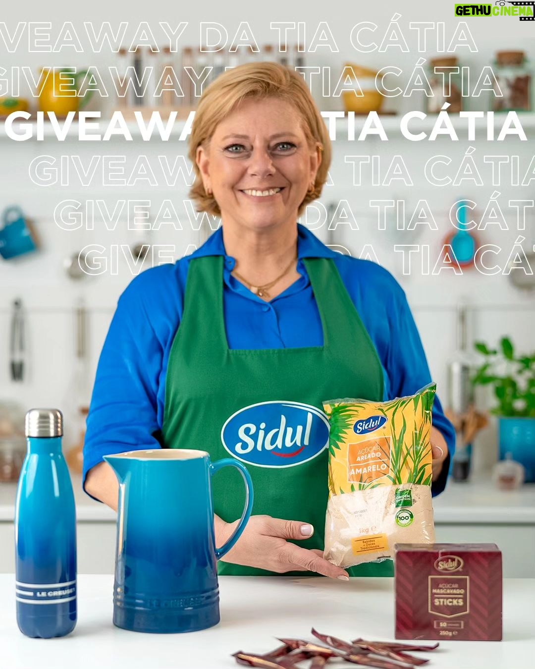Cátia Goarmon - 4.4K Likes - Verão não é verão sem bebidas frescas, cheias de cor e sabor - assim como o conjunto Le Creuset que temos para te oferecer! 🍹
Para participares só tens de:
🏝 Escrever um comentário original que nos diga se Sidul fosse de férias qual seria o destino e porquê
🏝 Seguir as páginas @siduldocesmomentos , @tia_catia e @lecreuset_pt
🏝 Identificar 2 amigos nos comentários
O vencedor será premiado com:
🎁 1 Jarro Le Creuset
🎁 1 Garrafa Térmica Le Creuset
🎁 3 embalagens de Açúcar Areado Amarelo Sidul
🎁 3 embalagens de Açúcar Mascavado Sticks Sidul
Podes participar quantas vezes quiseres desde que identifiques amigos diferentes.
Este Giveaway decorre até dia 23 de julho e podes encontrar o regulamento no link da bio.
Boa sorte!
#Sidul #Siduldocesmomentos #passatempo #Giveaway