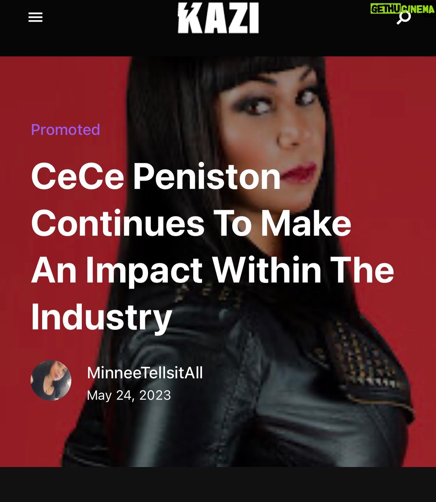 CeCe Peniston Instagram - Thank you so much @kazimagazine @2amricky #cecepeniston #media #artistsoninstagram #artist #saturday #magazine @jodeci @mike_ware27 @damakeup1 #before I lay @mike_ware27