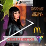 CeCe Peniston Instagram - Happy Saturday !!! Let get it in ❤️ #liveperformance #holiday #love #life #artistsoninstagram #artist #music #saturday @pridestl @mcdonalds #mcdonalds🍔🍟 @kingchuckaduck #insta #instagram #instadaily #sept6ismybday