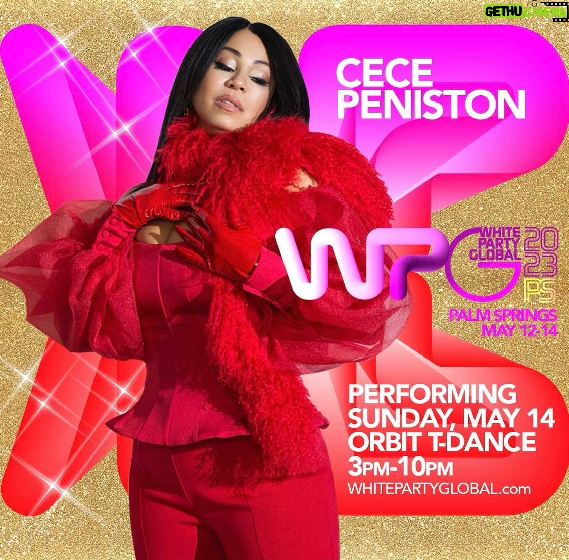 CeCe Peniston Instagram - See you there @whitepartypalmsprings let’s go #palmsprings #global #cecepeniston #artistsoninstagram #ɪɴsᴛᴀᴘᴏsᴛ #cecepeniston #artist #music #teapartytheme @kingchuckaduck
