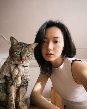 Cecilia Choi Instagram - 薯仔好不容易配合媽咪自拍兩張