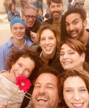 Cécilia Hornus Instagram - Comme un samedi de Pâques en tournage 🤍
@pblvofficiel 
@tf1 @newen_studios