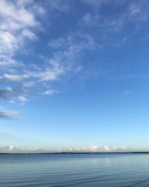 Celia Ireland Instagram - Morning walk...sky, sand, sea. Big love to all xx