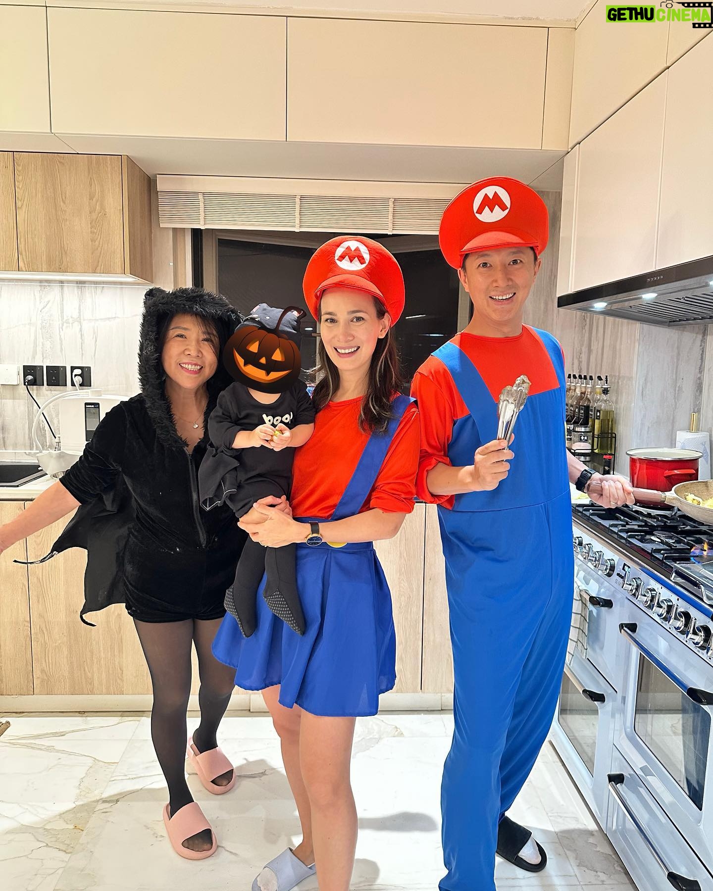 Celina Jade - 8.1K Likes - Happy Halloween! Even though this year was with fam only we still wanted to dress up for our little bebe!
