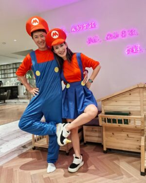 Celina Jade Instagram - Happy Halloween! Even though this year was with fam only we still wanted to dress up for our little bebe!
