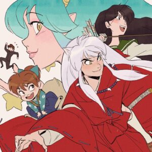Celine DaHyeu Kim Instagram - Little tribute fanart for my biggest inspiration ☺️ Happy 65th birthday Takahashi Rumiko #takahashirumiko #Inuyasha #Ranma #UruseiYatsura
