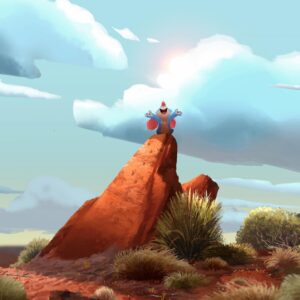 Celine DaHyeu Kim Instagram - Bumped into this painting totally by accident when I was organizing folders! This painting was left unfinished because the movie got canned...right on my last day before joining Abominable! Look how the sun’s location doesn’t even make sense here🤣 I am still happy to see how a lot of the look was kept for the “Bilby” short😊 #bilby #bilbythemovie #dreamworks #celinekim