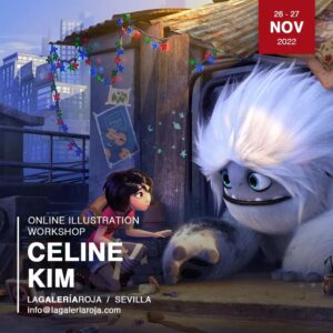Celine DaHyeu Kim Instagram - 🔴ONLINE🔴◾ILLUSTRATION WORKSHOP with @celinekim218
▪️26 & 27 November,2022.
.
.
👉INFO & BOOKINGS:
www.lagaleriaroja.com, click on the poster or at this mail: info@lagaleriaroja.com
.
.
#illustrators #ilustracion #ilustration #digitalillustration
#illustration
#ilustradores #celinekim #lagaleriaroja