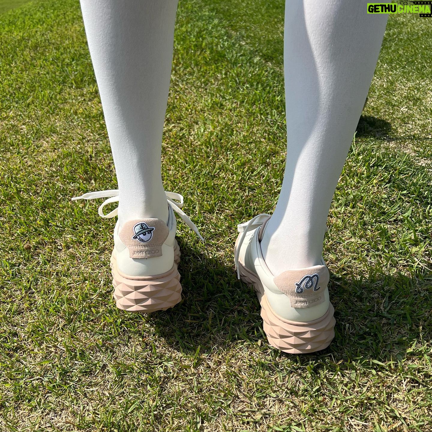 Cha Ye-ryun Instagram - 날씨가 다했네~ 내사랑 지산cc 우리 @stylist_boo 보람 이사님이랑 행복한 라운딩⛳️🏌️♀️ 골프복은 @jlindebergofficial #린드버그 골프화는 지미추&말본 골프화 중에 최고💕