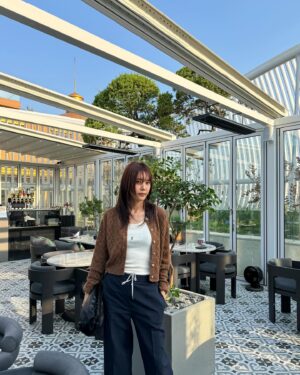Chae Jung-an Instagram - 해질녘 루프탑☀️🌙