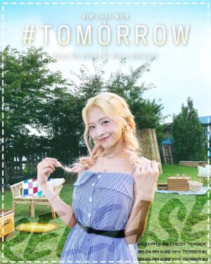 Chaewon Instagram - [KIM CHAE WON] 1st DIGITAL SINGLE ‘TOMORROW’ TITLE TEASER

#KIMCHAEWON #CHAEWON #김채원 #SOLO #솔로 #DEBUT #데뷔 #TOMORROW #220829