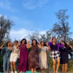 Chandana Ananthakrishna Instagram - It’s a vibe! Happy vibe🥰 . . #reelsinstagram #tumhihobandhu #girlstrip #girlgang #dancereels #dancereelsindia #goadiaries #bangaloredancers #dancers #dancechallenge #bollywoodsongs #bollywoodreels #girlreels