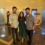 Chandana Ananthakrishna Instagram - Finally managed to click a picture with two busy boys ! ☺️