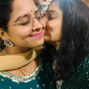 Chandana Ananthakrishna Instagram - Happiest birthday to my strength ❤️ , my second mom . To the person I Look upto , the only person I get actually get scared even today 🙈, the person who thinks only about me alll the time . The person who gets me everything even before I ask for it . To the newest strongest mom ❤️ happy happy happiest birthday 😚 I love you muddakka ❤️