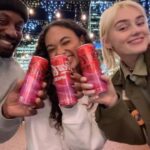 Chandler Kinney Instagram - Gotta do our lil happy dance when sippin’ #CokeSpiced ❤️🕺🏻 #CokePartner @Coca-Cola