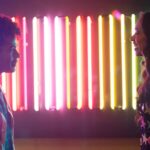 Chandler Kinney Instagram - let the good times roll 🛼🕺🏻🪩 🥳 ep 203 of #PLLSummerSchool OUT NOW!!!!!
