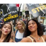 Chandler Kinney Instagram – proud to stand in solidarity with my union family and WGA community as we fight for an equitable contract to conserve our unique artistry, and protect the soul and humanity of this industry. I love what I do, and I want to continue creating for as long as my heart and mind are able. but now is the time to stand strong as we seek the basic respect necessary for the survival and sustainability of our profession, for ALL. as scary as a strike may be, what’s far scarier is the current trajectory of entertainment as we know it and the livelihoods of the artists who bring it to life….so with that being said, see you on the picket line. 

#SAGAFTRAStrong 💛🪧#SAGAFTRAStrike #SAGAFTRA