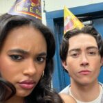 Chandler Kinney Instagram - let the good times roll 🛼🕺🏻🪩 🥳 ep 203 of #PLLSummerSchool OUT NOW!!!!!