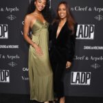 Chandler Kinney Instagram – thank you @ladanceproject for a beautiful evening celebrating the transformative power of dance and utilizing it as a tool to inspire, educate, and make change. 
thank you @zadigetvoltaire for being the absolute loveliest. 
thank you @zariazariazaria for helping me track down those yummy hors d’oeuvres. I’m still thinking about em.

dress & jewelry: @zadigetvoltaire 
makeup: @gilbert_soliz 
hair: @lucy_gedjeyan