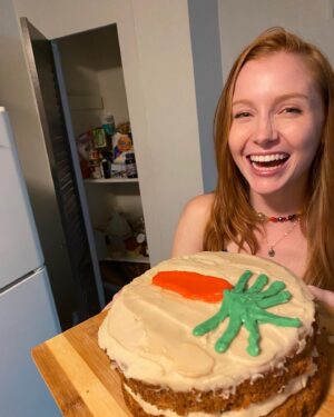 Chandler Lovelle Instagram - Survived another birthday month! Thank you to all of my gals for making it sooooo speciallll. I love you alll!! 👯‍♀️🧇

#BirthdayGirl #BirthdayMonth #Leo #LAActor #ActorsLife #Redhead