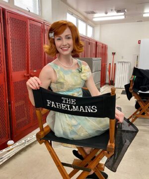Chandler Lovelle Instagram - Happy Fabelmans Day!! @thefabelmans is out in theaters everywhere today 🎬🎞
Been waiting to post these BTS pics for almost a year and a half haha missing this foxy little wig right now!
Can't wait for you all to see the movie 🤗
@amblin #stevenspielberg
•
•
•
•
•
#actorslife #acting #laactor #thefabelmans #amblinentertainment #castingdirector #castingby #movies