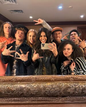 Chandler Lovelle Instagram - The Idea of You bts 🎬 
out on Prime Video now! 

•
•
•
•
•
•
#ideaofyou #bts #actorslife #primevideo #castingby #michaelshowalter
