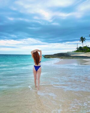 Chandler Lovelle Instagram - In my favorite place in the world on World Ocean Day and National Best Friend Day with my favorite peopleeee! @lilianarw 
•
•
•
•
•
#hopetown #bahamas #travel #worldoceanday #laactor #actorslife #oceanlife #beachlife #bikinilife