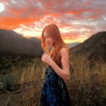 Chandler Lovelle Instagram - Have I finished the ACOTAR series and rewatched the first 3 Twilight movies this week? Absolutely I have 🦋🫐🩵🪁 • • • • • Stop! DON'T GO ANY FURTHER! • • • • I warned you • • • Annoying hashtags incoming... 🫣 • • • • #actorslife #redheadactress #redhead #fairycore #shewasafairy #faerie #acotar
