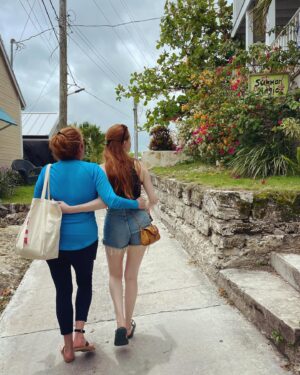 Chandler Lovelle Instagram - In my favorite place in the world on World Ocean Day and National Best Friend Day with my favorite peopleeee! @lilianarw 
•
•
•
•
•
#hopetown #bahamas #travel #worldoceanday #laactor #actorslife #oceanlife #beachlife #bikinilife
