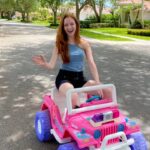 Chandler Lovelle Instagram - Okay, but does Margot Robbie have her own Barbie Jeep? #barbie #barbiemovie #margotrobbie #barbieandken #jeep #ken #igreels #sillygoofymood