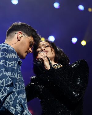Chanel Terrero Instagram - 100 MILLONES de ✨gracias✨ 

❤️‍🔥🗡️ 
@abrahammateo 
❤️‍🔥🗡️