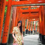 Chanidapa Pongsilpipat Instagram - The longer you wait for something, the more you appreciate it when you get it. ⛩️🌻 #fushimiinaritaisha #fushimiinarishrine #kyoto #japan #ChaniInAsia #gucci