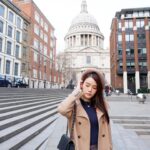 Chanidapa Pongsilpipat Instagram - Remember that something have to end for better things to begin. ✝️🇬🇧 #tb #stpaulscathedral #london #UK #ChaniInUK #hermes #chanel