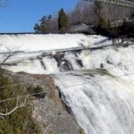 Chanidapa Pongsilpipat Instagram - น้ำตกที่สูงสุดใน Canada ⛲️🇨🇦 #montmerencyfalls #chutemontmorency #stlawrenceriver #quebec #quebeccity #canada #ChaniInCA #RicohGRIII #celine #ysl #moncler #toryburch