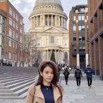 Chanidapa Pongsilpipat Instagram - Remember that something have to end for better things to begin. ✝️🇬🇧 #tb #stpaulscathedral #london #UK #ChaniInUK #hermes #chanel