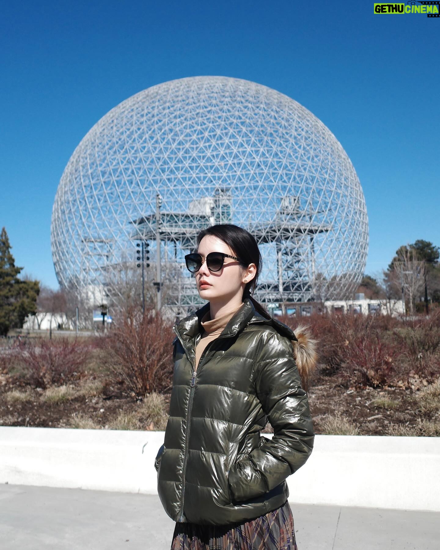 Chanidapa Pongsilpipat Instagram - Biosphere. 🇨🇦 #biosphere #montreal #canada #ChaniInCA #RicohGRIII #gucci #toryburch #poloralphlauren