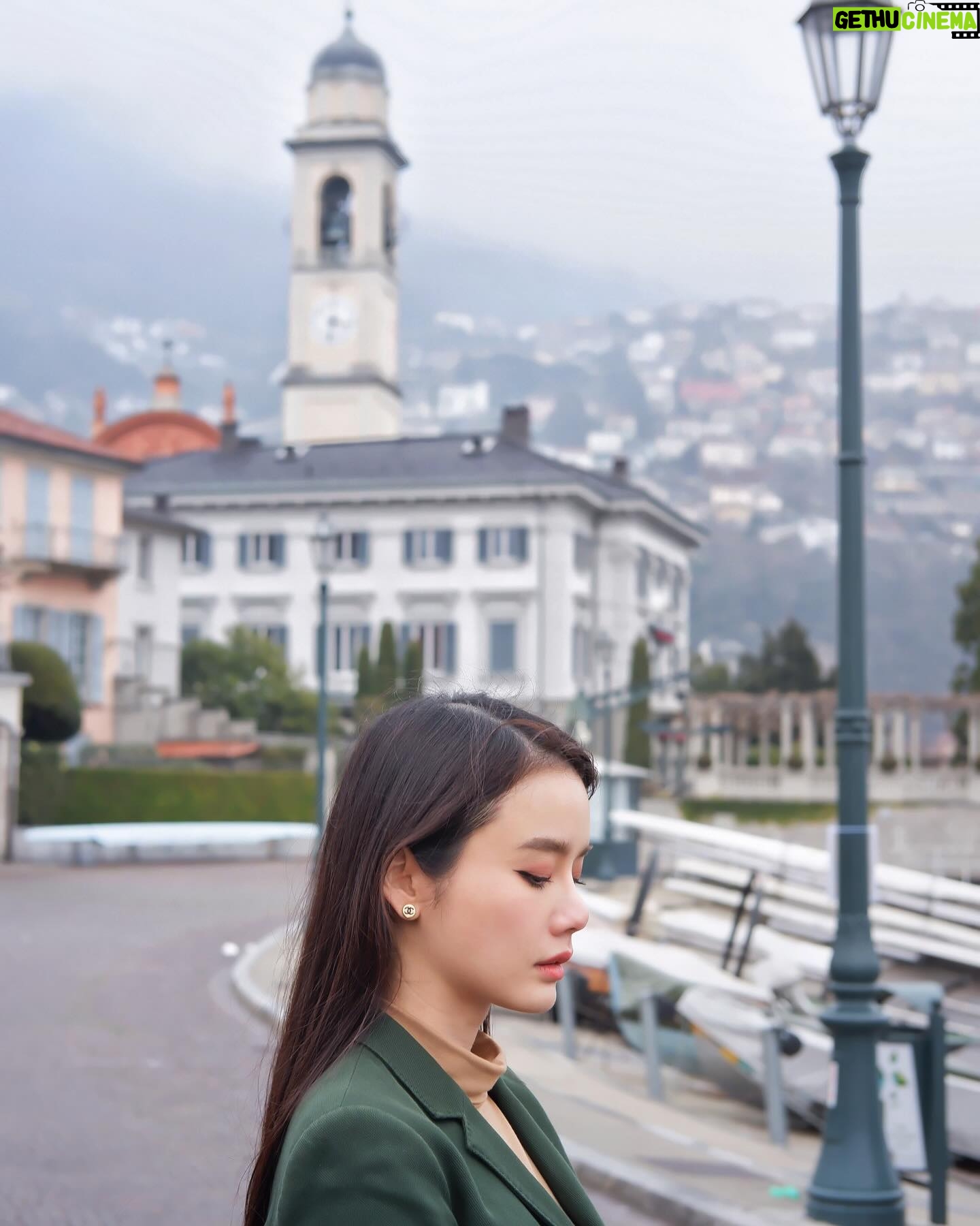 Chanidapa Pongsilpipat Instagram - Be sure to taste your words before you spit them out. 🍂 #tb #lakecomo #como #italy #ChaniInEU #chanel