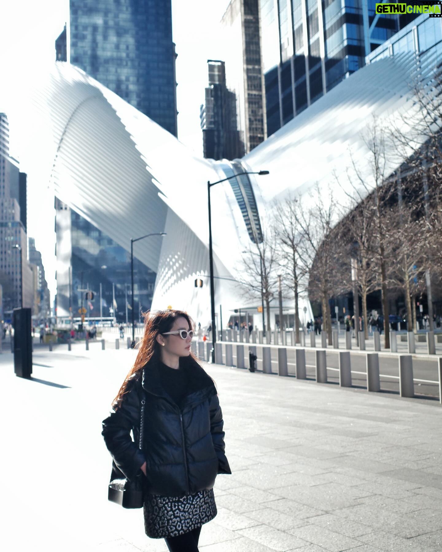 Chanidapa Pongsilpipat Instagram - The Oculas. ποΈπΊπΈ #oculas #oculasnyc #worldtradecenter #newyork #NYC #USA #ChaniInUSA #RicohGRIII #chanel #ysl #michaelkors