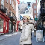 Chanidapa Pongsilpipat Instagram - You have a brain and mind of your own. Use it! No need to copy mine. 🧠🧐 #tb #quebec #quebeccity #canada #ChaniInCA #RicohGRIII #celine #ysl #moncler #toryburch