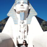 Chanidapa Pongsilpipat Instagram - Sunny day in Las Vegas.☀️🎢🗽🇺🇸 #newyorknewyorklasvegas #luxorlasvegas #lasvegas #nevada #USA #ChaniInUSA #RicohGRIII #gucci