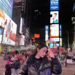 Chanidapa Pongsilpipat Instagram - Times Square, NYC. 🌃🇺🇸 #timessquare #manhattan #newyork #NYC #USA #ChaniInUSA #chanel #dior #toryburch