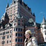 Chanidapa Pongsilpipat Instagram - Quebec’s Landmark. 🏰🇨🇦 #fairmontchateaufrontenac #quebec #quebeccity #canada #ChaniInCA #RicohGRIII #celine #ysl #moncler