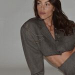 Charlène Le Mer Instagram - In the studio wearing @lagerstedt__ 🤍